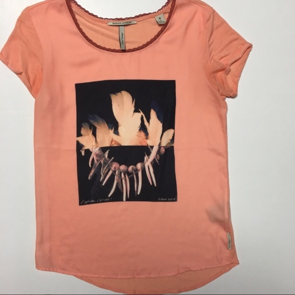 Maison Scotch Peach Top